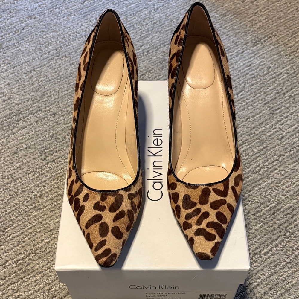 Calvin Klein Animal Print Women's Heels